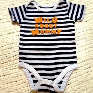 ⭐️$2 When Bundled⭐️ Striped Navy, White and Orange Kids One Piece